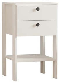 Măsuță de noptieră Ruzisa White