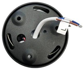 Spot LED/16W/230V 4000K d. 10 cm negru