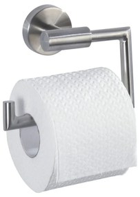 Suport pentru hârtie igienică argintiu mat de montat pe perete din oțel inoxidabil Bosio – Wenko