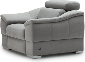 Fotoliu lemn masiv URBANO 110×79–97×104 cm