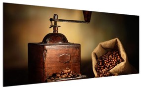 Tablou cu boabe de cafea (120x50 cm), în 40 de alte dimensiuni noi