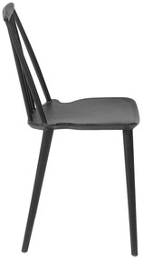 Set 2 buc. scaune pentru sufragerie Vendor (negru). 1009921