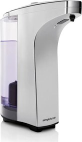 Dispenser de săpun cu senzor din metal gri 237 ml - simplehuman