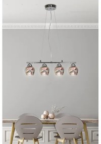 Lustră pe cablu SIRIUS 4xE27/60W/230V