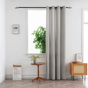 Perdea TAVIO 140x250 cm, gri deschis Agatat: Rejansa
