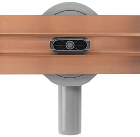 Rigola dus REA Neox Slim pro Brushed l.Copper 70