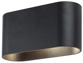 Aplică KAUNAS 1xG9/10W/230V neagră Rabalux 7023