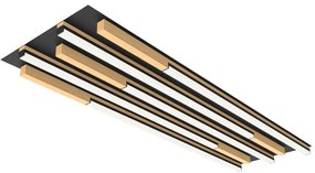 Wofi 9031-506L - Lampă LED plafon PALERMO dimabilă LED/57W/230V lemn