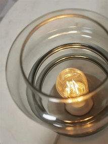 Veioza/Lampa de masa design decorativ Verona gradient/gri