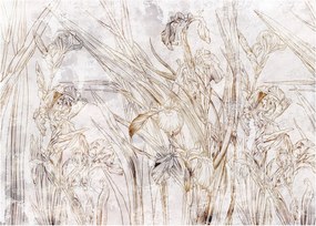 Tablou pe sticlă - Iris (70x50 cm)