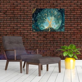 Tablou – Arborele vieții în univers (70x50 cm)