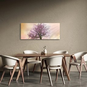Tablou - Copacul înflorit în deal (120x50 cm)