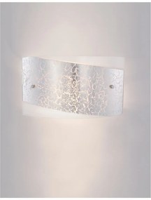 Aplica de perete design modern BENITO argintiu NVL-9123522