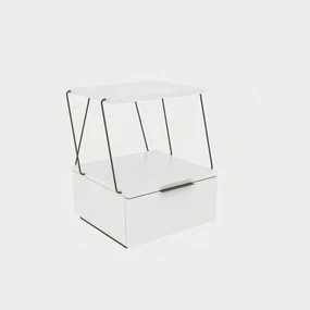 Noptieră Tekoba White