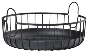 Coș de depozitare din sârmă din metal ø 38x18 cm Inu – Zone