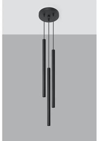 Lustră LED pe cablu DRIFA 3xG9/4W/230V negru Brilagi