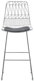 Set scaune tip bar 2buc. Pesto (argint). 1009925