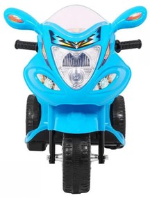 Motocicleta Electrica cu Acumulator Pentru Copii NOVOKIDS™ Moto Classico 88, 3-6 ani, Max 25 kg, Cu Melodii si Lumini, Trotineta Electrica, 3 Roti,