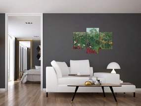 Tablou - Henri Rousseau, Tropical Forest with Monkeys, reproducere (90x60 cm)
