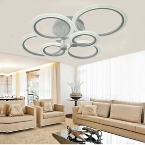 Lustra LED Cu Telecomanda, Elit's Esn K38 2+2+2, 160w
