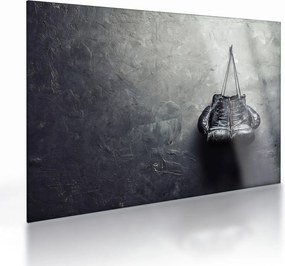 Tablou pe sticlă - Mănuși de box (70x50 cm)