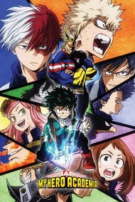 Poster My Hero Academia - Characters Mosaic