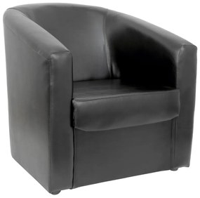 Fotoliu Cuba II NEW - Negru: Confort și stil într-un singur mobilier!
