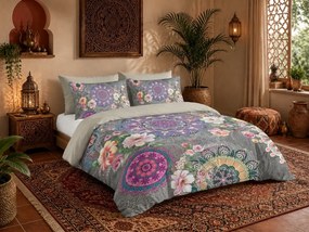 Lenjerie de pat din flanel PLAYFUL PARADISE colorata Dimensiune lenjerie de pat: 2 buc 60 x 70 cm | 200 x 200 cm