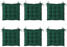 Deuba 6 x perne confortabile - verde