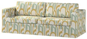 Husa pentru canapea Karlstad 3-locuri lunga pana la podea