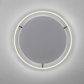 Leuchten Direkt 15392-13 - LED plafonieră RITUS 30W/230V negru dimabil
