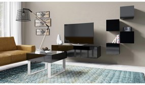 Mobilier living Calabria C21 (Negru) (fără iluminat). 1051680