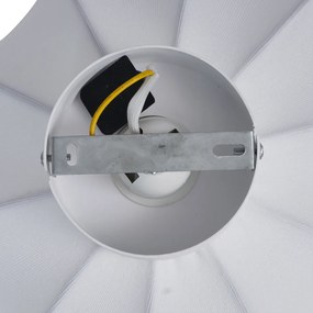 Plafonieră Japandi albă 27cm - Plu Asyesha