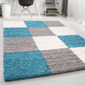 Covor gri/turcoaz 60x110 cm Life – Ayyildiz Carpets