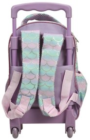 Barbie Sparkle rucsac de grădiniță cu roți, geantă 30 cm
