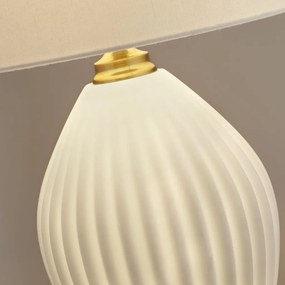 Veioza design vintage cu corp ceramic Belle