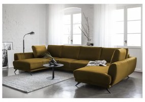 Colțar Larco 362cm Galben