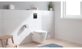 GROHE 38966KV0 - Placă de acționare EVEN 156 × 197 mm neagră