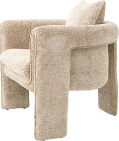 Fotoliu LUX design elegant Toto, Lyssa sand