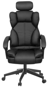 Scaun rotativ directorial Lux-negru