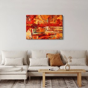 Tablou cu pictură pe pereți (90x60 cm)
