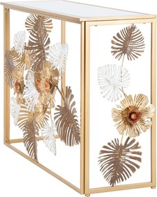 Consola Glam Floris, Mauro Ferretti, 113x40x80 cm, fier, multicolor