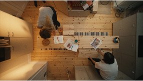 Masă de dining din lemn de pin 79x124 cm Join-In – Karup Design