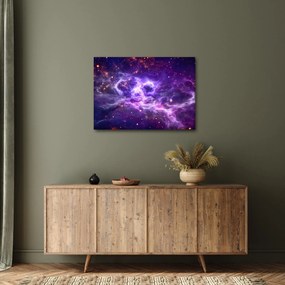 Tablou - Universul violet (70x50 cm)