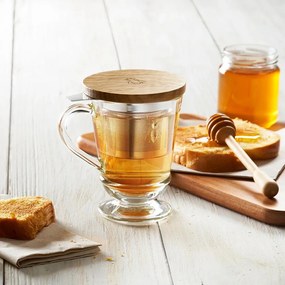 Cană cu filtru din sticlă 270 ml Abeille – La Rochére