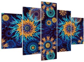 Tablou - 3D flori (150x105 cm)