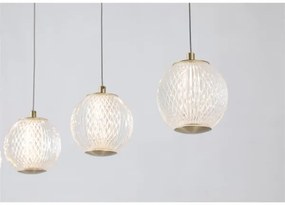 Searchlight 51485-5SB - Lustră LED ALLURE suspendată pe cablu, 5xLED/4,2W/230V