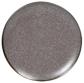 Farfurie intinsa Marble din ceramica gri 27 cm
