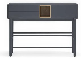 Masă consolă gri închis 35x120 cm Corvo - Teulat