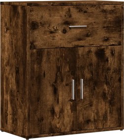 vidaXL Dulap, stejar fumuriu, 60x31x70 cm, lemn prelucrat